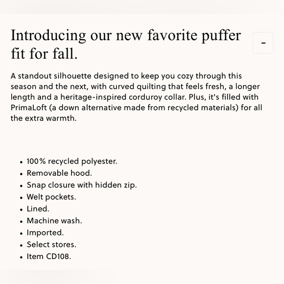 J. Crew Stowe Puffer Jacket with Primaloft - Picture 2 of 12